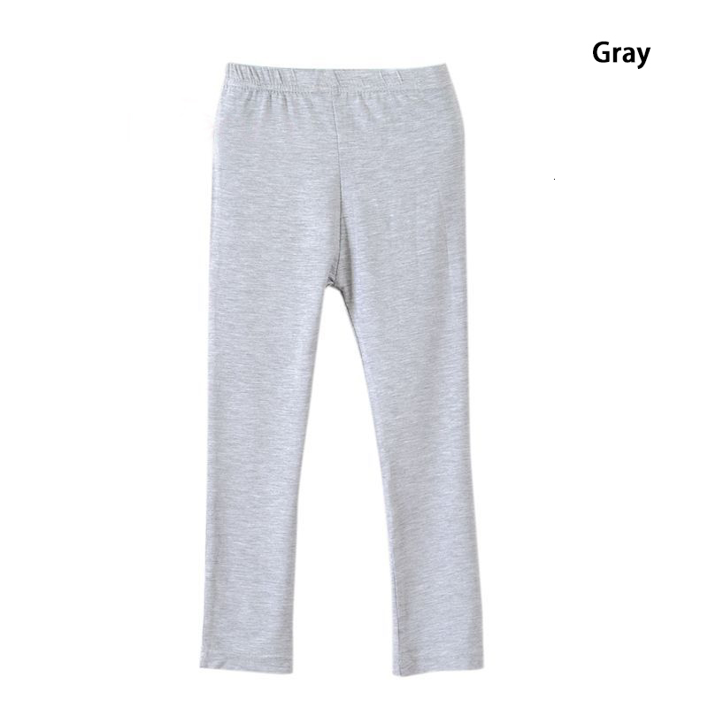 Trousers Girl Pants Soft Elastic Modal Cotton Kids Leggings Candy Color Girls Skinny Solid 213Y Children 221125