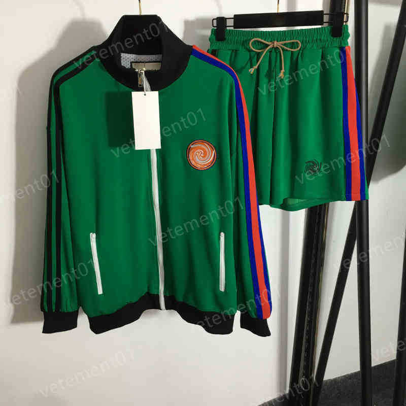 Womens Two Piece Pants Letter Embroidered Stand Collar Cardigan Zip Jacket And Casual Shorts 2 Piece Sets Luxury High Quality Designer Tracksuits For Women 0912
Womens Two Piece Pants Letter Embroidered Stand Collar Cardigan Zip Jacket And Casual Shorts 2 Piece Sets Luxury High Quality Designer Tracksuits For Women 0912
