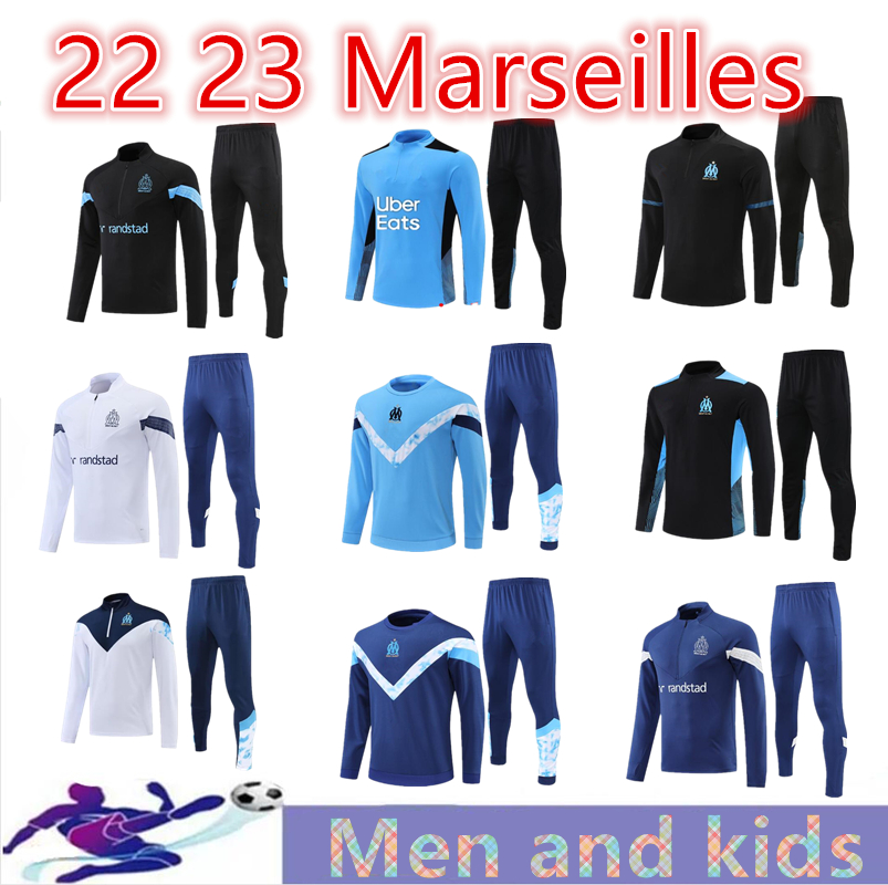2022 2023 Marseilles adult and kids Soccer trascksuit GUENDOUZI KAMARA Men Football Training Suit Olympique de Marseille Survetement, Black
2022 2023 Marseilles adult and kids Soccer trascksuit GUENDOUZI KAMARA Men Football Training Suit Olympique de Marseille Survetement, Black