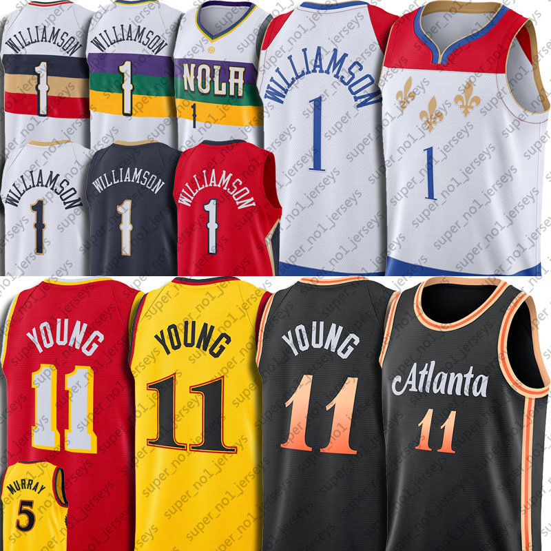 Zion Trae Young Williamson Basketball Jersey New 2023 City Dejounte Murray Spud Webb Jerseys
Zion Trae Young Williamson Basketball Jersey New 2023 City Dejounte Murray Spud Webb Jerseys