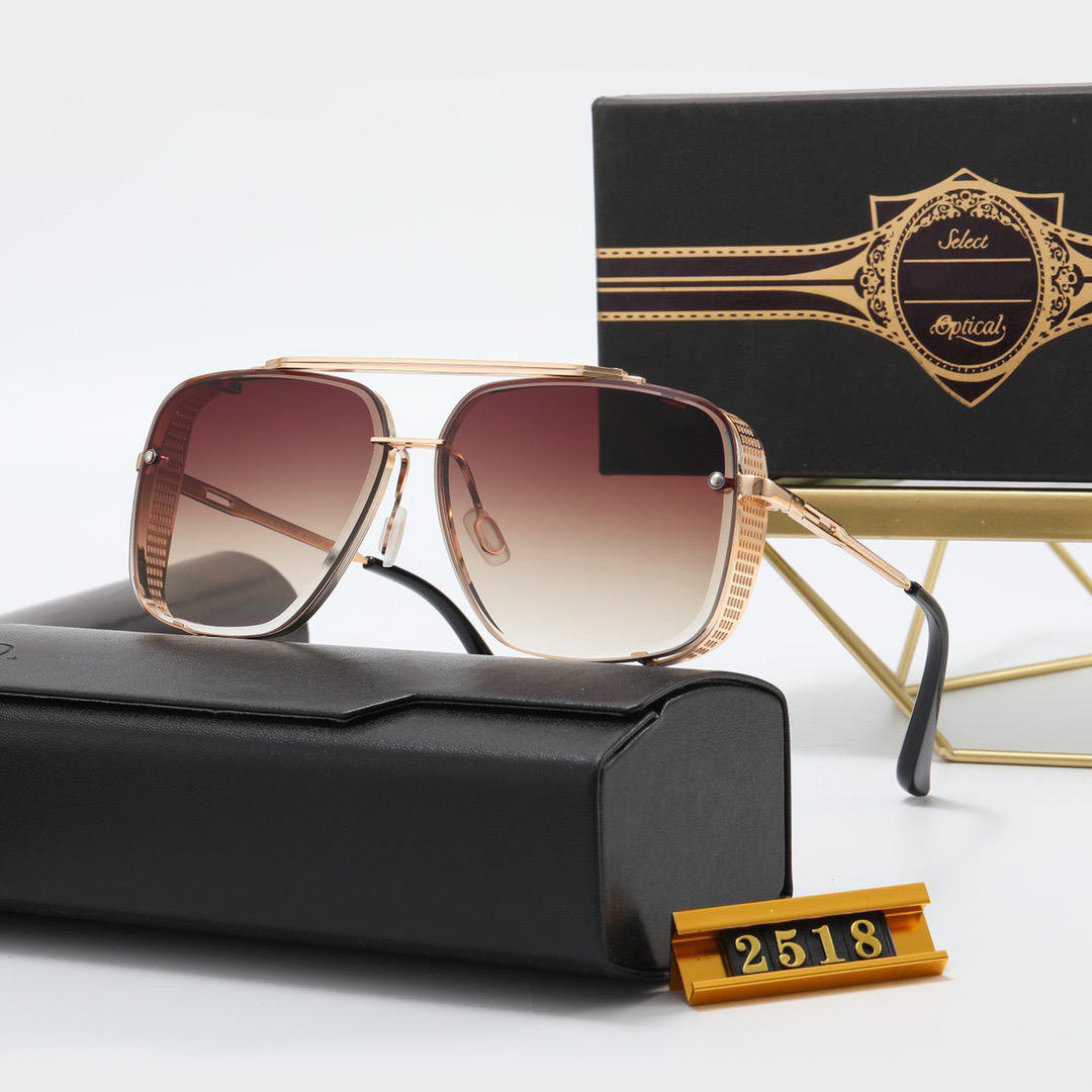 2023 fashion eyewear New Mach six Style Gradient Pilot Sunglasses men women Vintage Brand Design uv400 Sun Glasses DITA