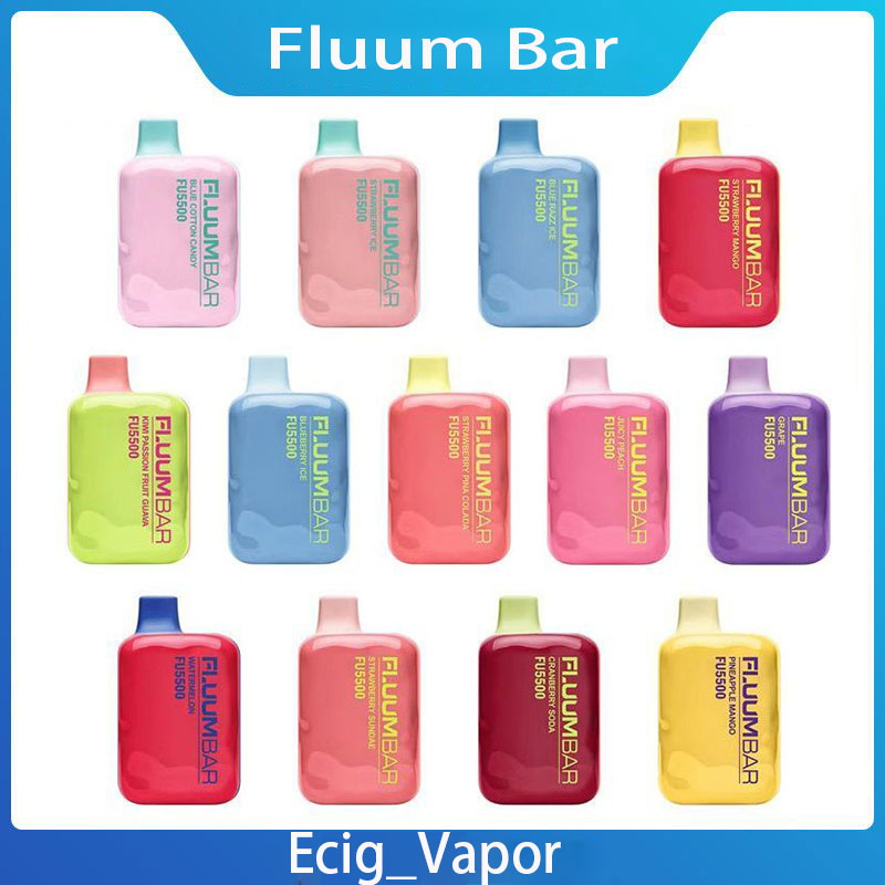 Original Fluum bar 5500puff Disposable Electronic Cigarette Starter Kit Strength 0 2 3 5% Vape 13ml 650mAh Battery Rechargeable Vape Pen lost mary
Original Fluum bar 5500puff Disposable Electronic Cigarette Starter Kit Strength 0 2 3 5% Vape 13ml 650mAh Battery Rechargeable Vape Pen lost mary