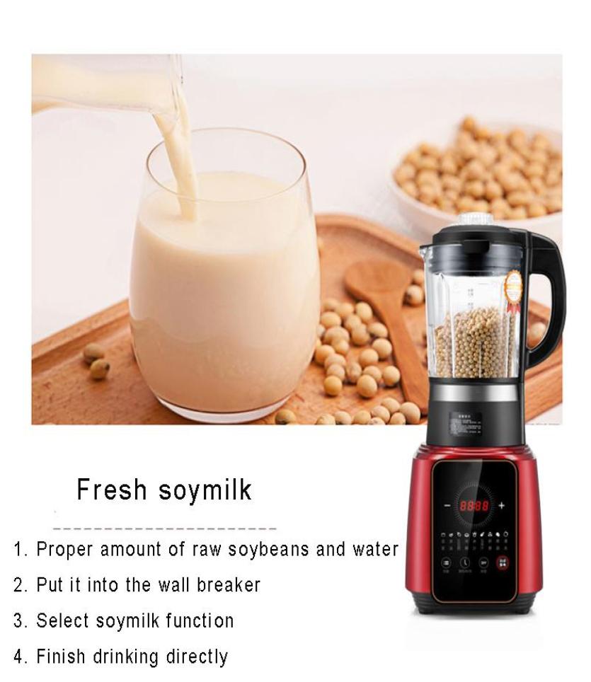Camp Kitchen Automatic Heating Wall Breaking Machine Juicer Household Cooking Soybean Milk Orange Squeezer
Camp Kitchen Automatic Heating Wall Breaking Machine Juicer Household Cooking Soybean Milk Orange Squeezer