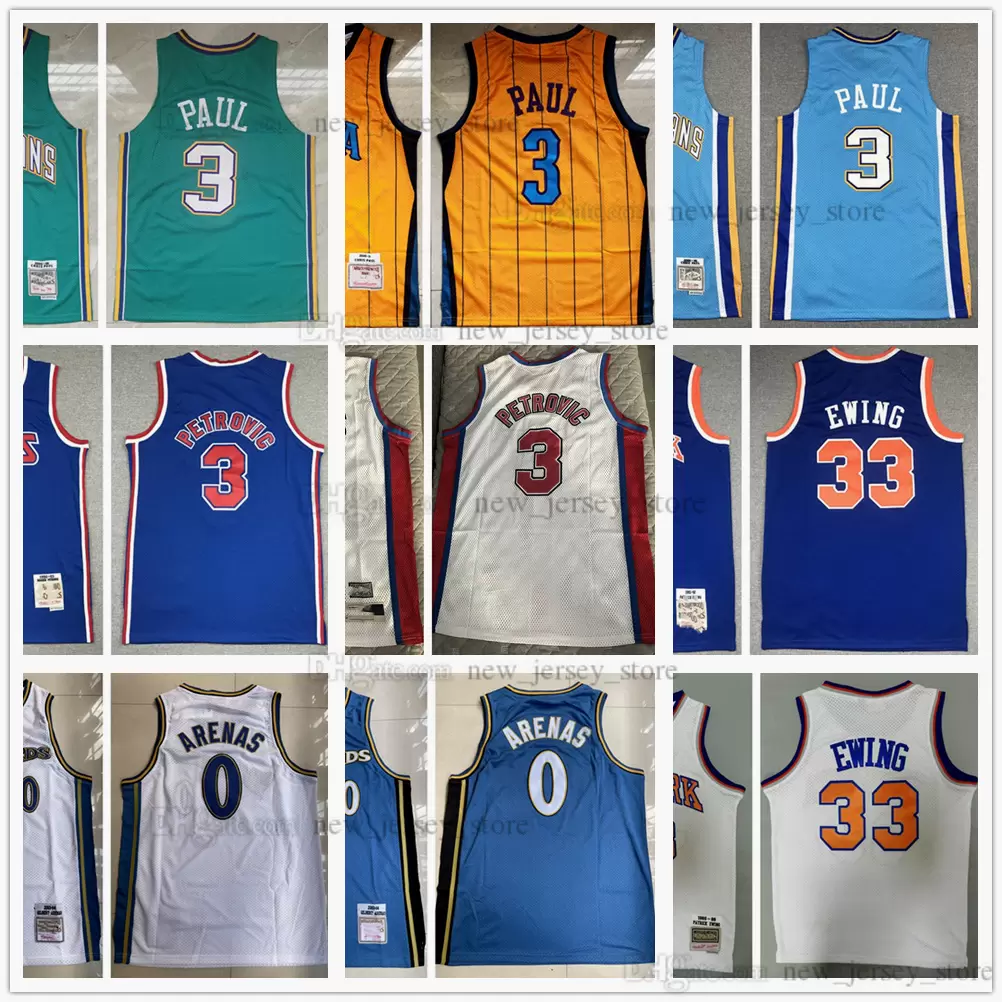 College wear Mitchell and Ness 1992-93 Classic Drazen 3 Petrovic Basketball Jerseys Retro Stitched 2005-06 Chris 0 Gilbert Paul Arenas Patri, As the picture
College wear Mitchell and Ness 1992-93 Classic Drazen 3 Petrovic Basketball Jerseys Retro Stitched 2005-06 Chris 0 Gilbert Paul Arenas Patri, As the picture