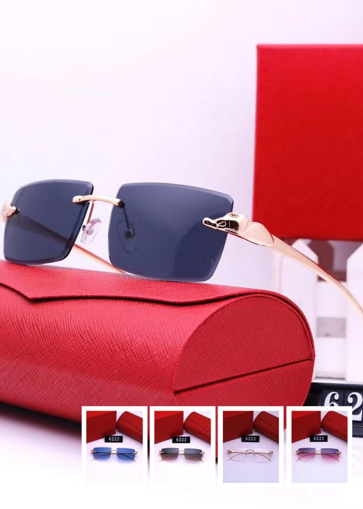 Womens designer glasses man sunglasses carter eyeglasses fashion classic frameless eyewear square sunglass UV400 eco heatwave eyeglass for men woman with box
Womens designer glasses man sunglasses carter eyeglasses fashion classic frameless eyewear square sunglass UV400 eco heatwave eyeglass for men woman with box