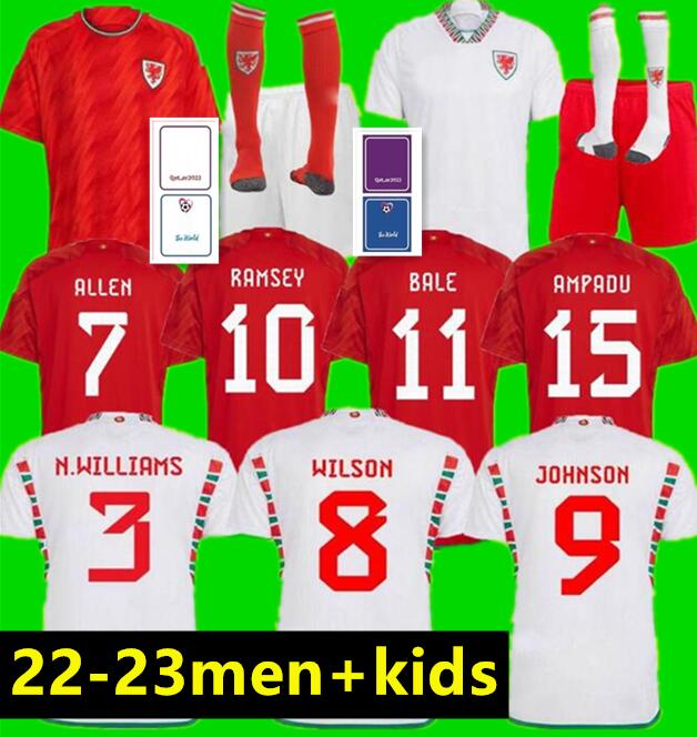2022 Wales Soccer Jerseys BALE WILSON ALLEN RAMSEY Mens 22 23 world final cup Player Fan edition Rodon VOKES Home red Football Shirt Short Sleeve Adult Uniforms jersey, Away adult world cup
2022 Wales Soccer Jerseys BALE WILSON ALLEN RAMSEY Mens 22 23 world final cup Player Fan edition Rodon VOKES Home red Football Shirt Short Sleeve Adult Uniforms jersey, Away adult world cup