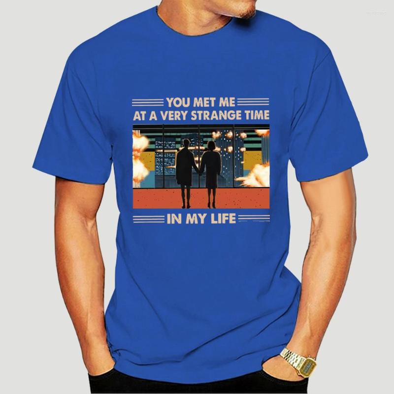 Men' T Shirts Fight Club You Met Me At A Very Strange Time In My Life T-Shirt 2975X, W3330001
Men' T Shirts Fight Club You Met Me At A Very Strange Time In My Life T-Shirt 2975X, W3330001