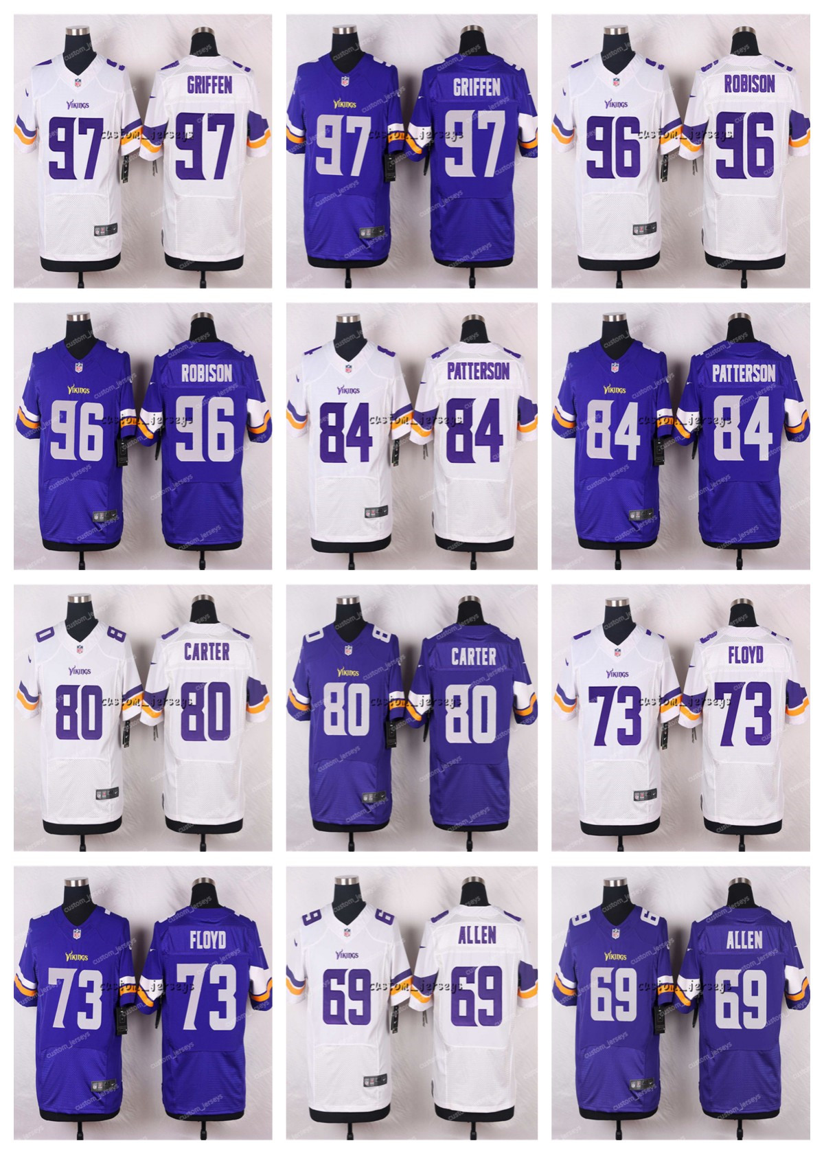 Minnesota''Vikings''Men Jersey Women 99 Hunter 97 Griffen 96 Robison 84 Patterson 80 Carter 73 Floyd 69 Allen 55 Barr 54 Kendricks Elite''NFL''Football Jerseys, 16
Minnesota''Vikings''Men Jersey Women 99 Hunter 97 Griffen 96 Robison 84 Patterson 80 Carter 73 Floyd 69 Allen 55 Barr 54 Kendricks Elite''NFL''Football Jerseys, 16
