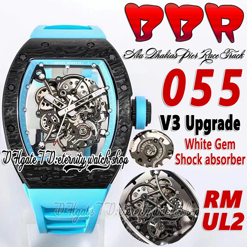 BBR V3 bbrf055 Mens Watch RMUL2 Automatic Movement 13.5MM Ultrathin NTPT Carbon fiber Case Skeleton Dial Blue Natural Rubber Strap Limited Edition eternity Watches, Watch waterproof cost
BBR V3 bbrf055 Mens Watch RMUL2 Automatic Movement 13.5MM Ultrathin NTPT Carbon fiber Case Skeleton Dial Blue Natural Rubber Strap Limited Edition eternity Watches, Watch waterproof cost