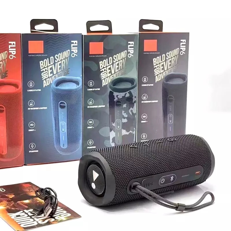 Flip 6 Latest Kaleidoscope Portable bluetooth Speaker Waterproof Wireless BT Bass Outdoor Speakers
Flip 6 Latest Kaleidoscope Portable bluetooth Speaker Waterproof Wireless BT Bass Outdoor Speakers