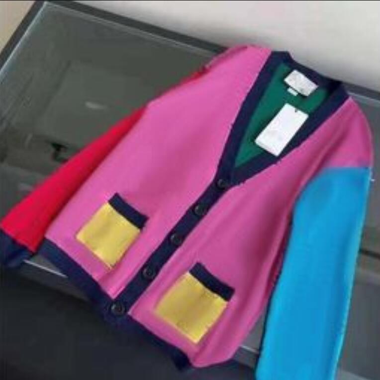 Sweaters Women Simple Color Matching Knitting Temperament V-neck Loose and Thin Korean Version of All-match Sweater Women, 04
Sweaters Women Simple Color Matching Knitting Temperament V-neck Loose and Thin Korean Version of All-match Sweater Women, 04