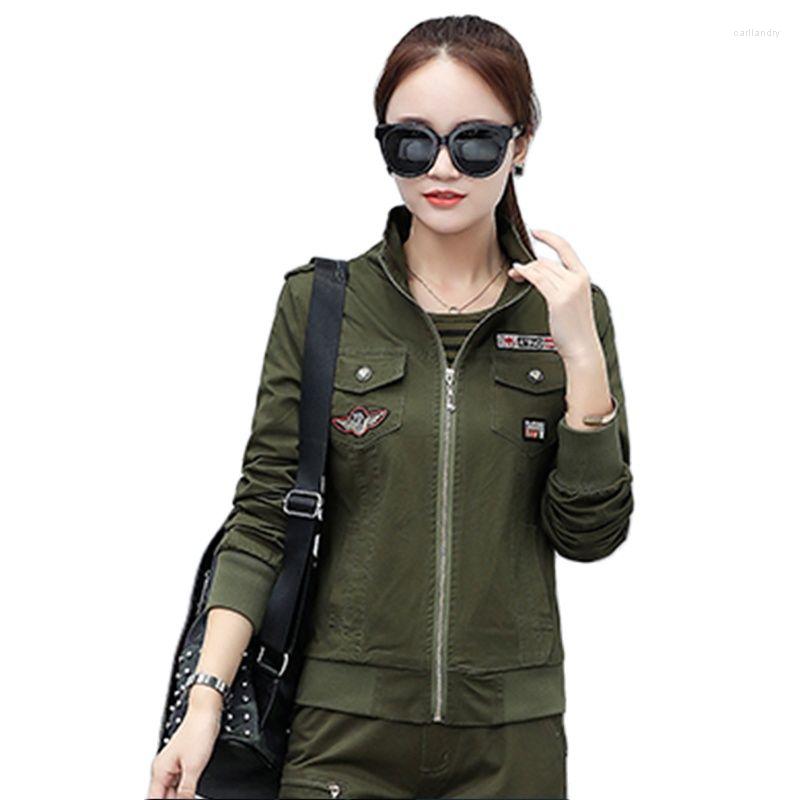 Women' Jackets Women' Women Military Army Green Jacket Anti-Shrink 2022 Ladies Embroidery Womens Casual Cargo 3853Women
Women' Jackets Women' Women Military Army Green Jacket Anti-Shrink 2022 Ladies Embroidery Womens Casual Cargo 3853Women