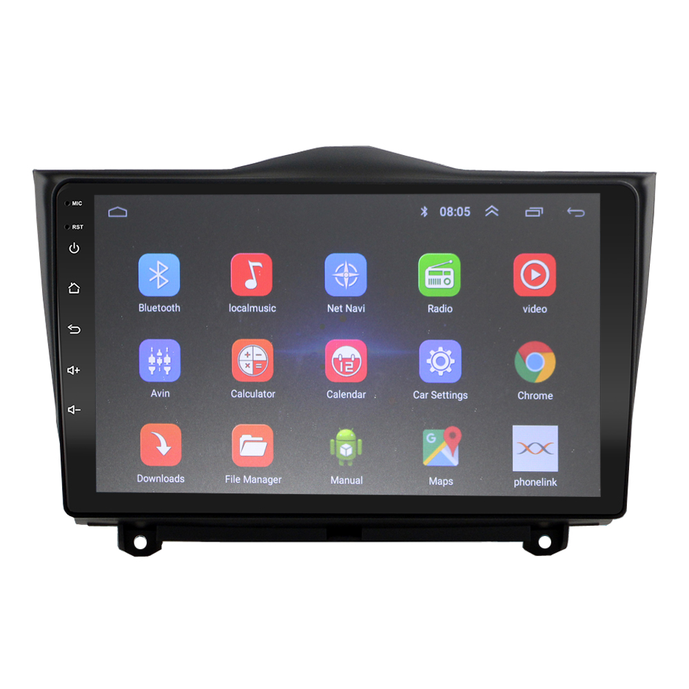 Autoradio 9 pouces stéréo automatique pour LADA Granta Cross Android WIFI voiture multimédia GPS lien miroir, Android Auto, fonction Carplay, rad