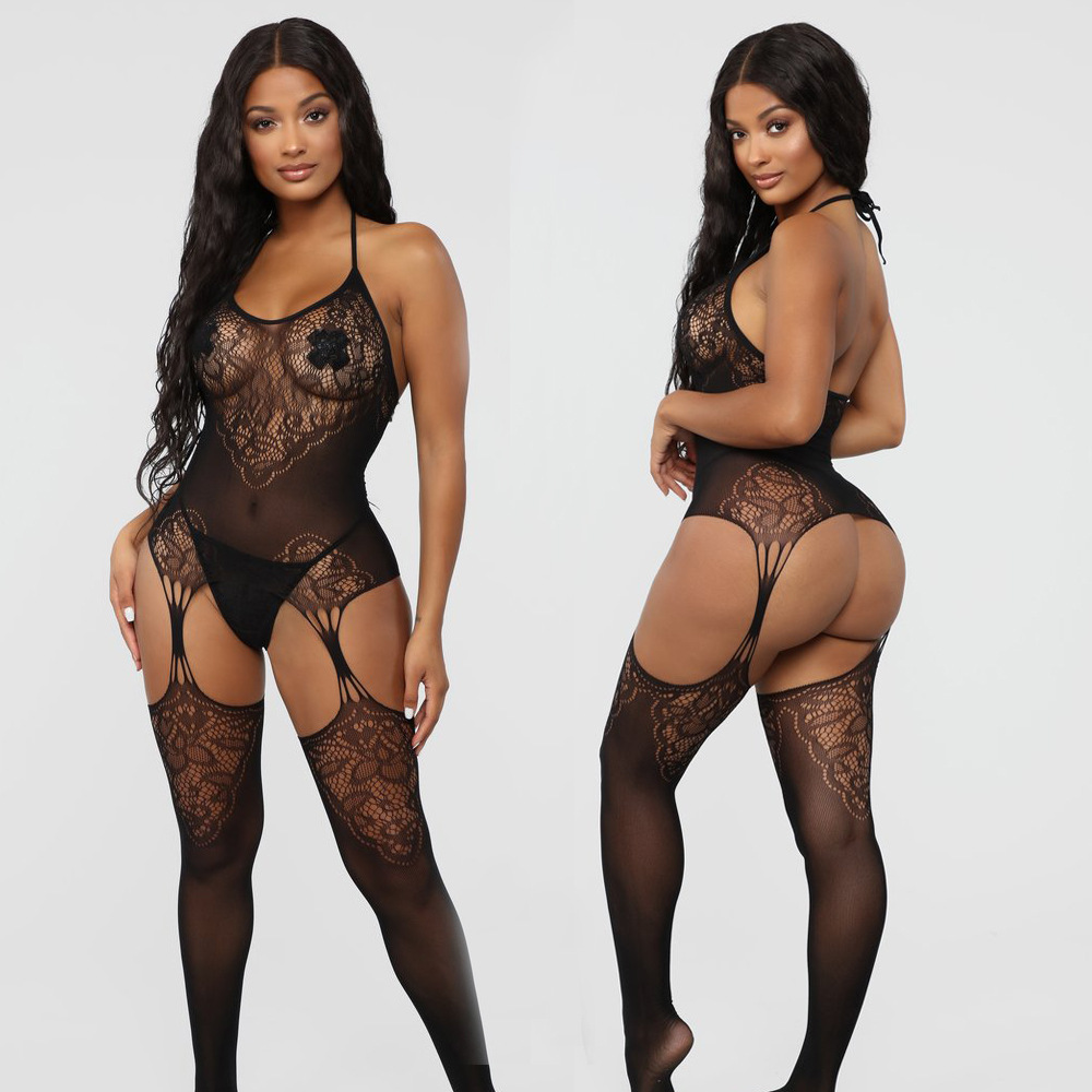 Sexy Costumes European and American Erotic One-piece Sexy Net Dress Sexy Lingerie for Plus Size Women Slutty Clothes See Throu, Black
Sexy Costumes European and American Erotic One-piece Sexy Net Dress Sexy Lingerie for Plus Size Women Slutty Clothes See Throu, Black