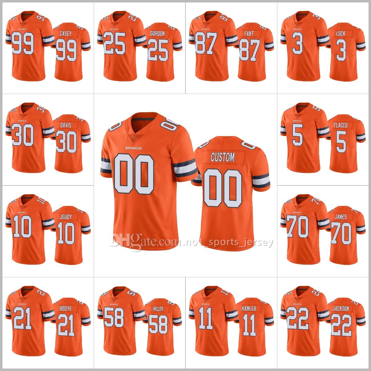 Jersey Wholesale Denver''Broncos''Men #3 Drew Lock 87 Noah Fant 30 Phillip Lindsay 58 Von Miller''NFL''Women Youth Custom Color Rush Limited, 18
Jersey Wholesale Denver''Broncos''Men #3 Drew Lock 87 Noah Fant 30 Phillip Lindsay 58 Von Miller''NFL''Women Youth Custom Color Rush Limited, 18