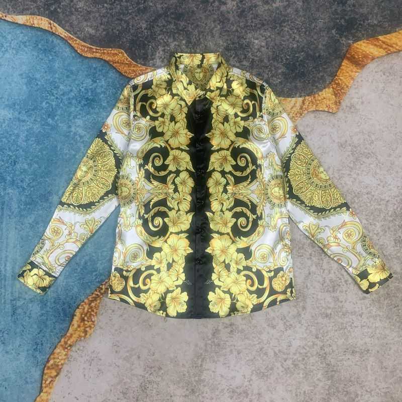 Summer mens casual shirt Hawaiian Medusa printed long sleeved cardigan vers designer silk shirts men women fashion hip-hop jacket 2PDD, Color1
Summer mens casual shirt Hawaiian Medusa printed long sleeved cardigan vers designer silk shirts men women fashion hip-hop jacket 2PDD, Color1
