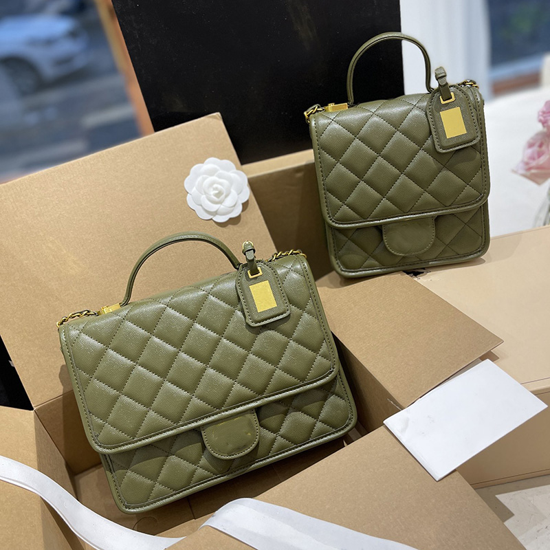 CC Bags Luxury Brand Shoulder Bags 22K Womens Tofu Vintage Messenger Bag Caviar Leather Calfskin Purse Top Handle Totes Gold Metal Matelasse, Box
CC Bags Luxury Brand Shoulder Bags 22K Womens Tofu Vintage Messenger Bag Caviar Leather Calfskin Purse Top Handle Totes Gold Metal Matelasse, Box