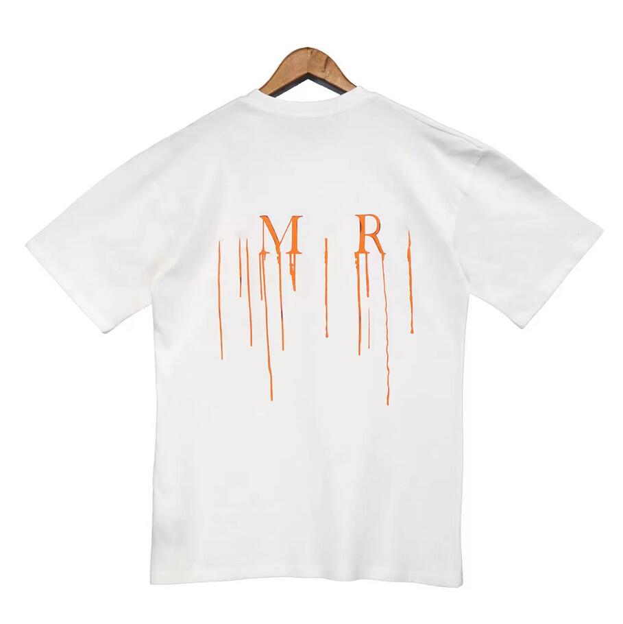 Designer T-shirts Amirs Amirsy Summer Fashion Brand Sand Fluid Letter Printed Men's and Women's Short Sleeve, C111
Designer T-shirts Amirs Amirsy Summer Fashion Brand Sand Fluid Letter Printed Men's and Women's Short Sleeve, C111