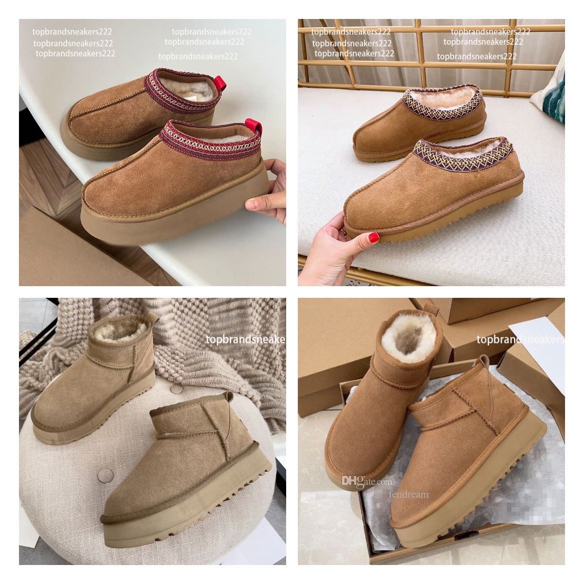 Australia Women Classic Ultra Mini Boot Tasman Tazz Slippers Ultra Matte Suede Fur Snow Boots Shearling Wool Blend Comfort Winter Dealworld Ankle Short Booties WGG, Color 5
Australia Women Classic Ultra Mini Boot Tasman Tazz Slippers Ultra Matte Suede Fur Snow Boots Shearling Wool Blend Comfort Winter Dealworld Ankle Short Booties WGG, Color 5
