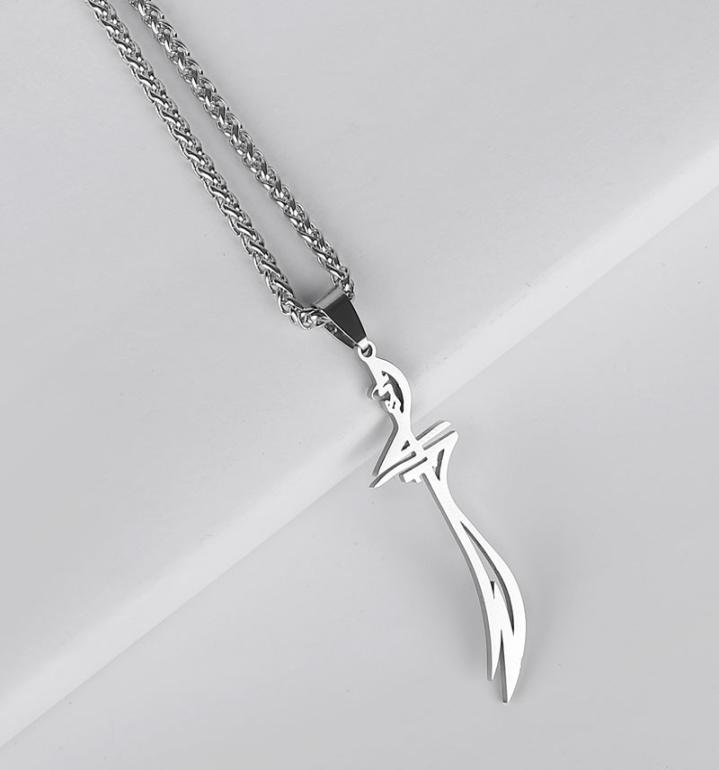 HZ Zulfiqar of Imam Ali stainless steel pendant necklace islam muslim jewelry accept drop 7488290
HZ Zulfiqar of Imam Ali stainless steel pendant necklace islam muslim jewelry accept drop 7488290