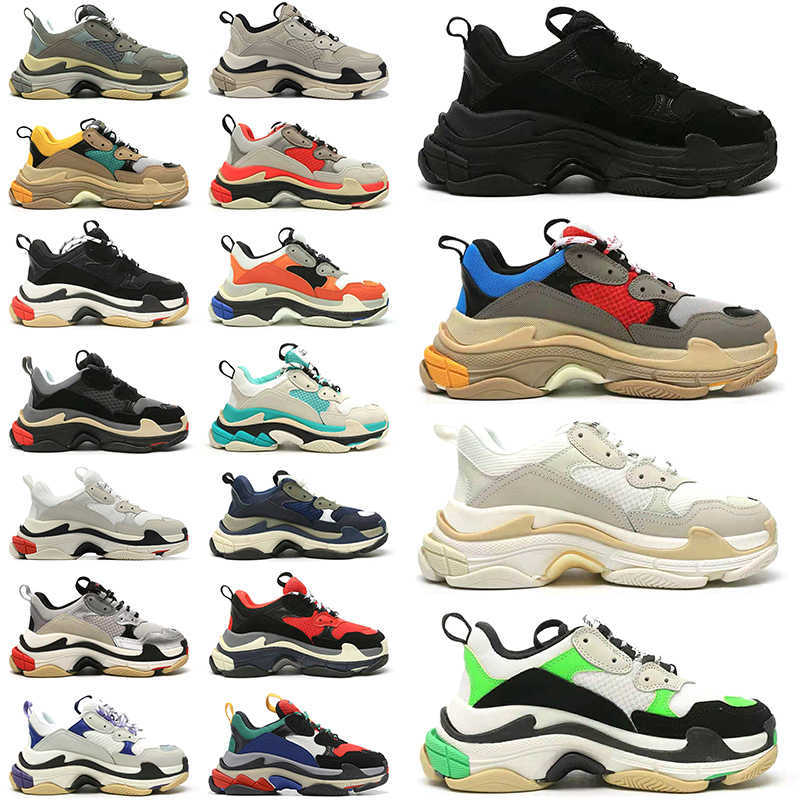 Casual Shoes Platform Trainer Luxury Designer Black White Blue Red Green Yellow Bred Mens Triple S Sneaker Men Women
Casual Shoes Platform Trainer Luxury Designer Black White Blue Red Green Yellow Bred Mens Triple S Sneaker Men Women