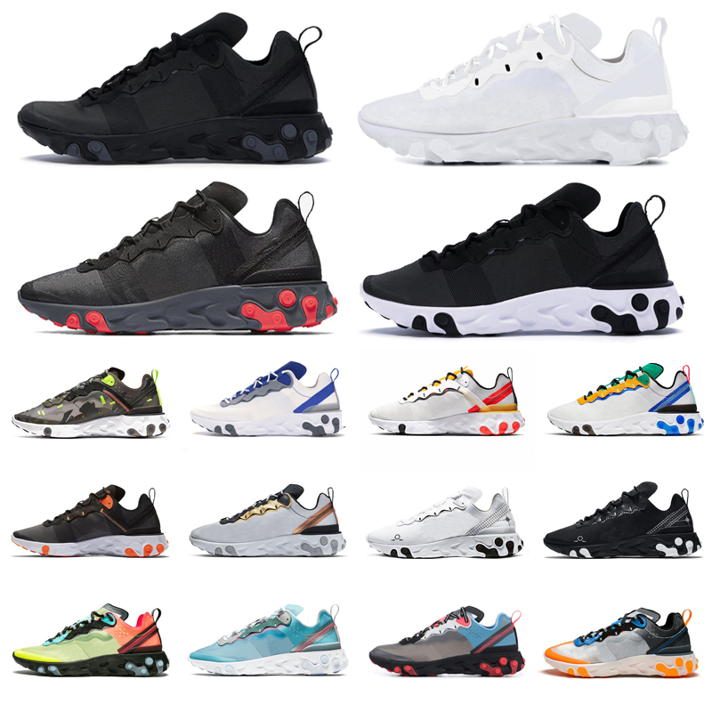 React Element 87 55 Women Men Running Shoes Solar Red Black White Royal Red Anthracite Tour Yellow Outdoor Mens Trainers Woman Sneakers 36-45, Color #7
React Element 87 55 Women Men Running Shoes Solar Red Black White Royal Red Anthracite Tour Yellow Outdoor Mens Trainers Woman Sneakers 36-45, Color #7