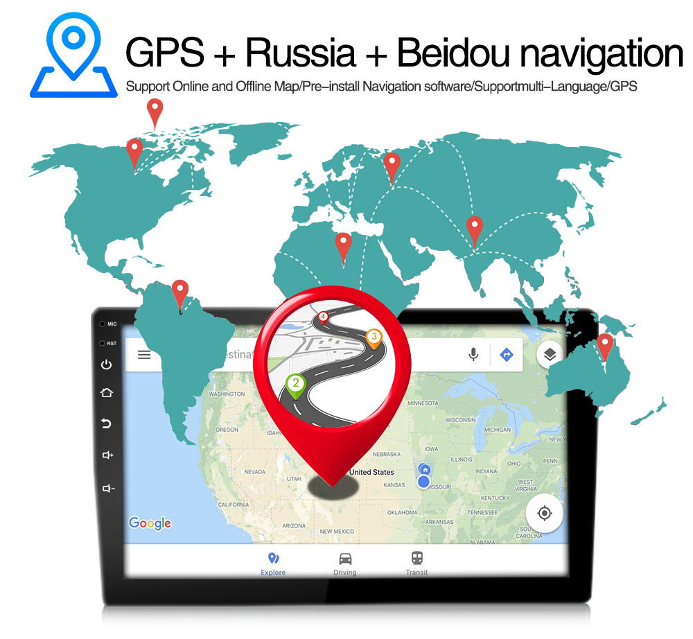 9 inch Car Radio Auto Stereo For LADA Granta Cross Android WIFI CAR Multimedia GPS Mirror Link, Android Auto, Carplay Function,FM Radio