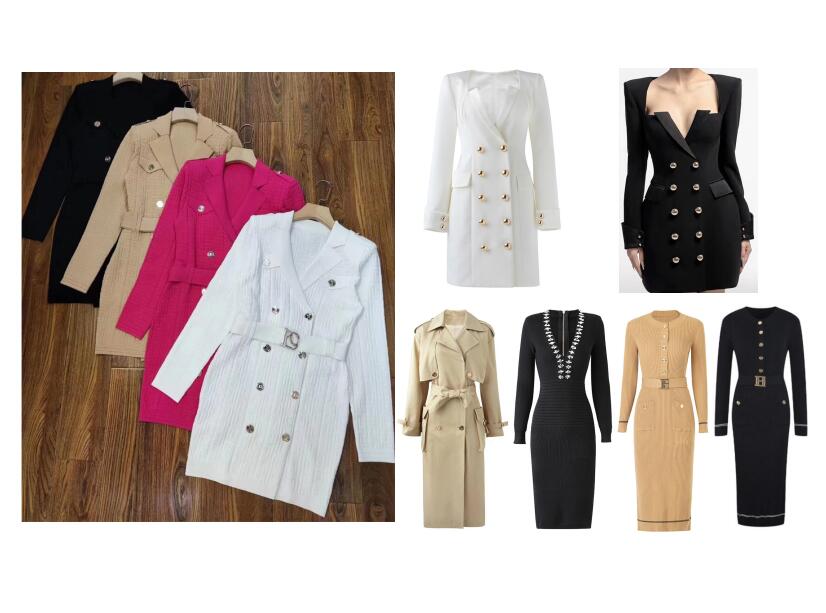 Womens Knits Tees Classical Luxury Designer Models Multi Styles V-neck Sexy Slim Dress Kaki Windbreaker Elegant Office Formal Dress Office-lady Clothes S, Express
Womens Knits Tees Classical Luxury Designer Models Multi Styles V-neck Sexy Slim Dress Kaki Windbreaker Elegant Office Formal Dress Office-lady Clothes S, Express