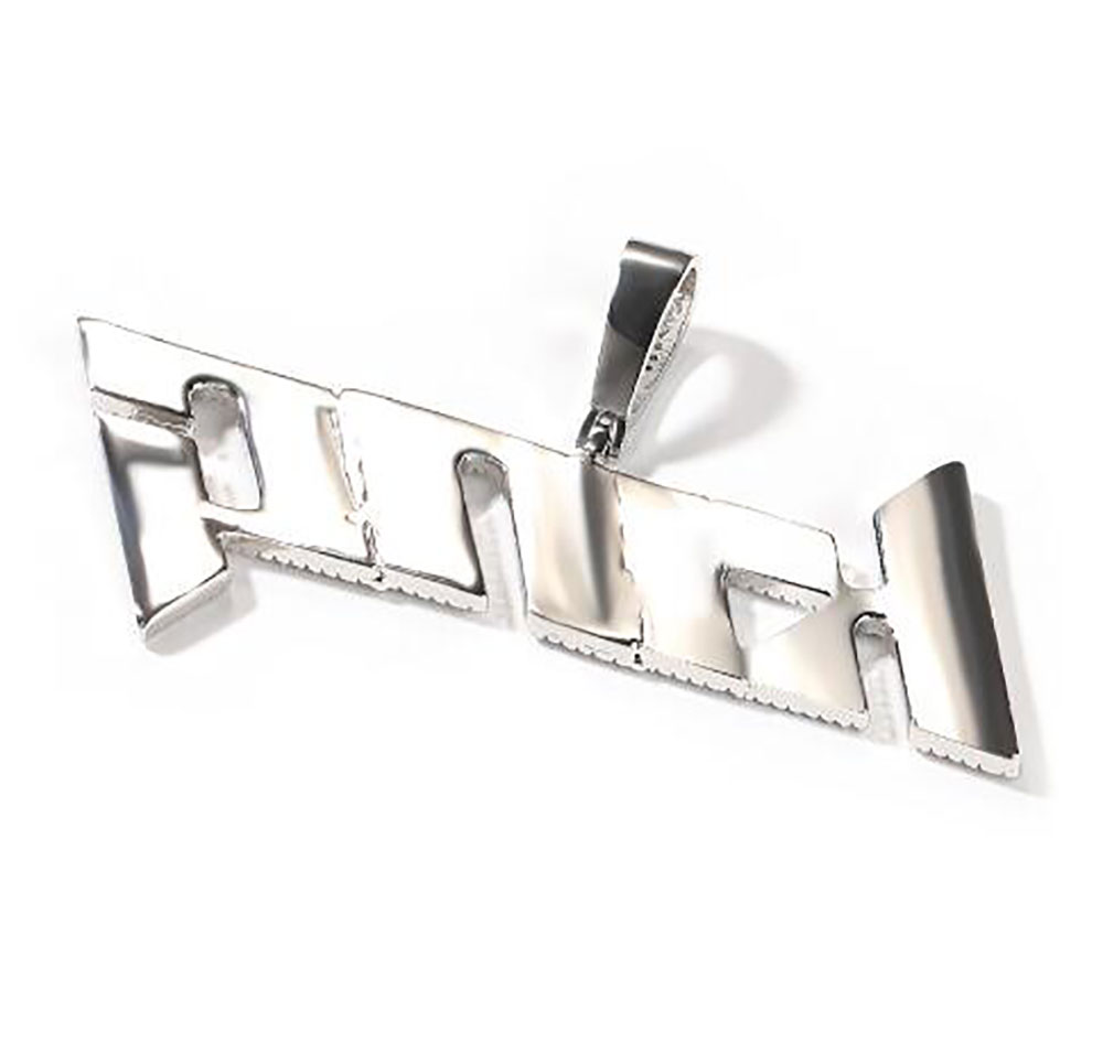 Custom Name Pendant Necklace For Men Women Iced Out Cubic Zirconia Prong Setting Intitial Letter Diy Personalized Charms Trap Rapper Hiphop Jewelry Bl