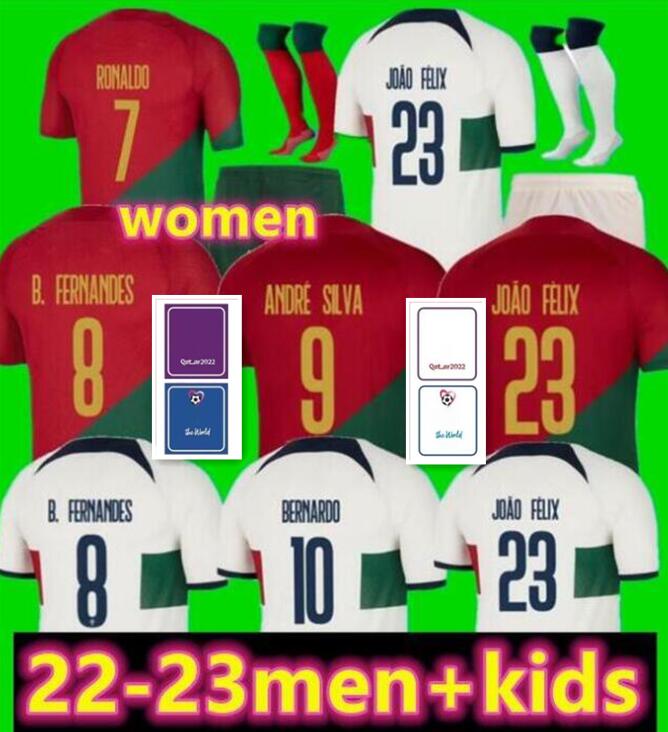 2022 2023 soccer jerseys Portugal Portuguese RONALDO Bruno FERNANDES BERNARDO Joao Felix CANCELO OTAVIO NEVES R. LEAO NUNES 22 23 Football shirt Men Kids Kit, Away kids
2022 2023 soccer jerseys Portugal Portuguese RONALDO Bruno FERNANDES BERNARDO Joao Felix CANCELO OTAVIO NEVES R. LEAO NUNES 22 23 Football shirt Men Kids Kit, Away kids