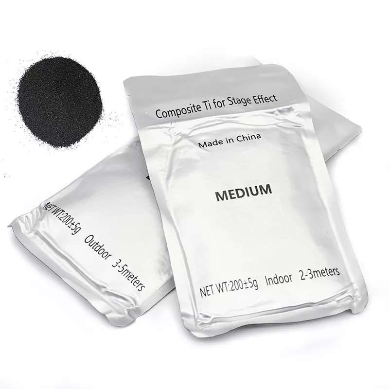 Composite Ti 200g indoor outdoor Cold sparkler Spark Firework Machine Powder For Stage events show
Composite Ti 200g indoor outdoor Cold sparkler Spark Firework Machine Powder For Stage events show