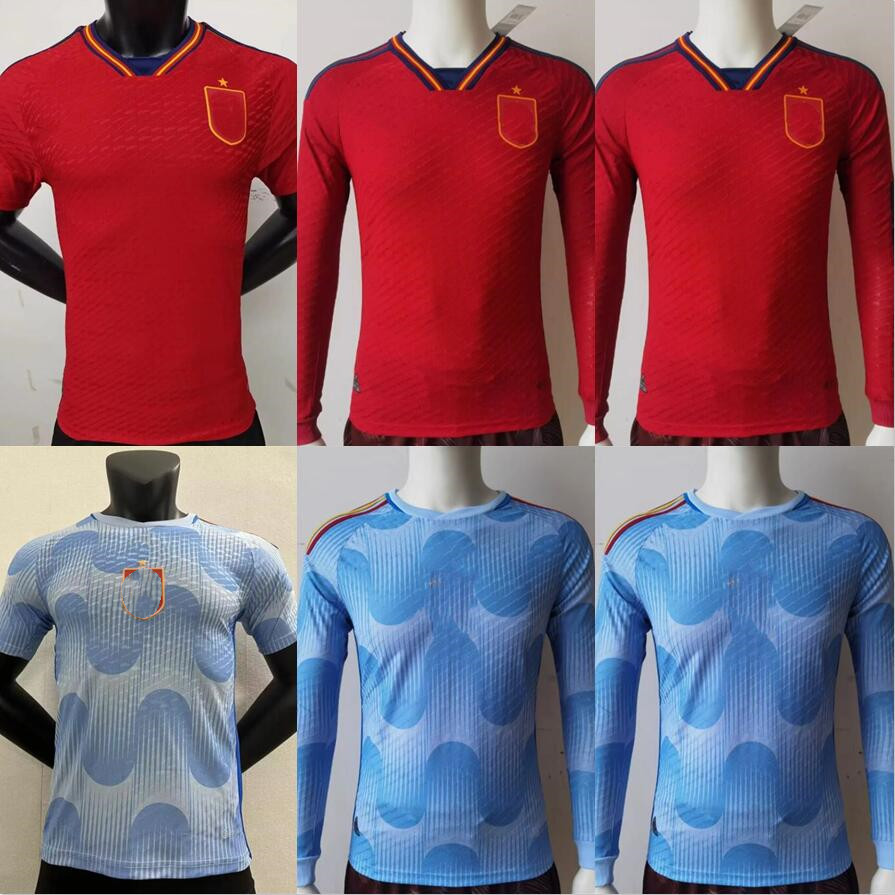 Player version Spain soccer jerseys Long sleeve PEDRI FERRAN MORATA A.INIESTA PEDRI Espana Camiseta 22 23 European Cup ALCACER SERGIO men kit uniformes 2023
Player version Spain soccer jerseys Long sleeve PEDRI FERRAN MORATA A.INIESTA PEDRI Espana Camiseta 22 23 European Cup ALCACER SERGIO men kit uniformes 2023