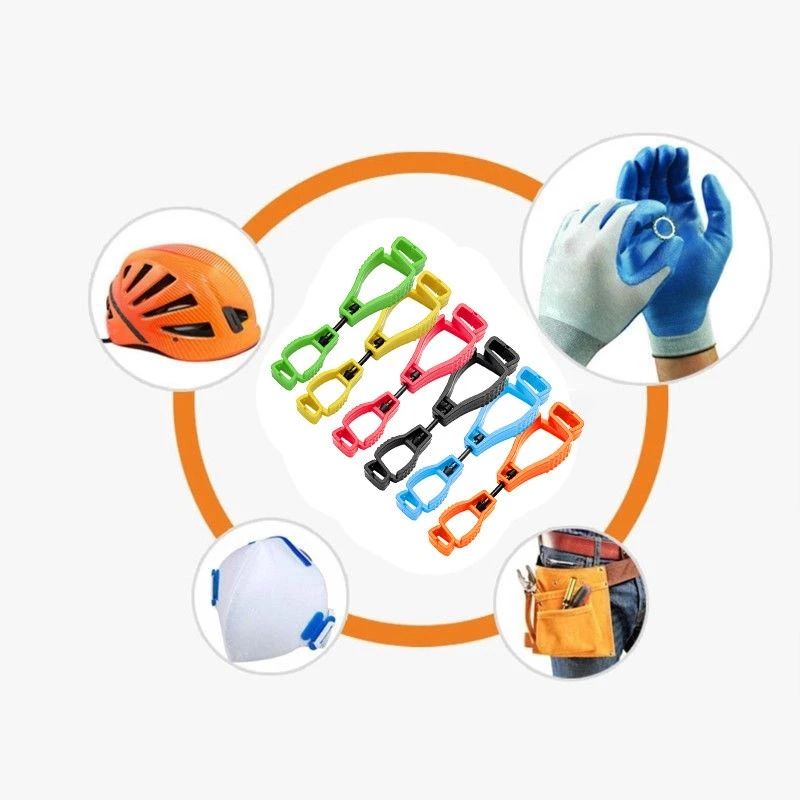 Multifunctional Hooks Glove Clip Holder Hanger Guard Labor Work Clamp Grabber Catcher Safety Work Tools