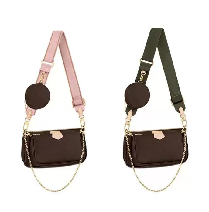Classic Ladies Shoulder Bag Handbags 3 in 1 Luxury Crossbody Wallet Underarm Coin Purse Chain Tote High A Quality Pochette Accessoires Clutch, Brown strap
Classic Ladies Shoulder Bag Handbags 3 in 1 Luxury Crossbody Wallet Underarm Coin Purse Chain Tote High A Quality Pochette Accessoires Clutch, Brown strap