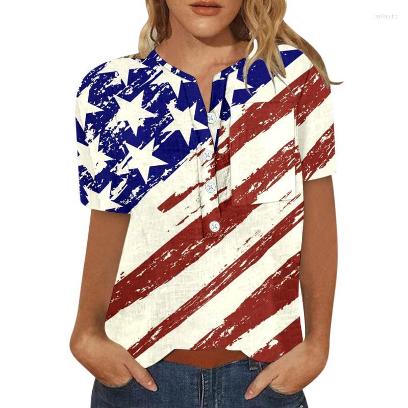 Women's Blouses Women's & Shirts Womens Tops Short Sleeves Summer Fashion Casual Print T Button Neck Loose Breathable, Bk
Women's Blouses Women's & Shirts Womens Tops Short Sleeves Summer Fashion Casual Print T Button Neck Loose Breathable, Bk