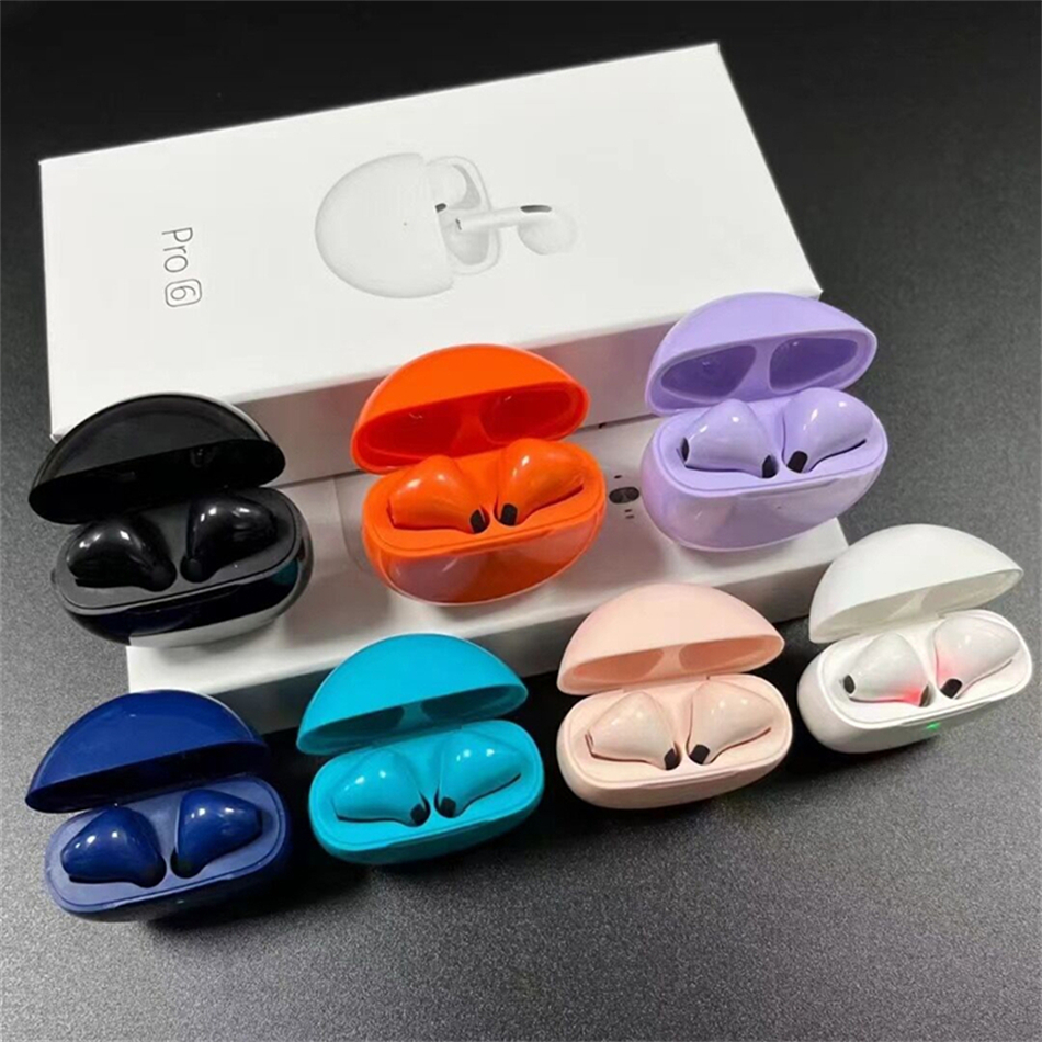 Top sale Pro 6 TWS 5.0 Bluetooth earphones wireless headphones Mini Air earbuds Smart touch control Stereo sound in-ear gaming headsets for all smartphones, Black
Top sale Pro 6 TWS 5.0 Bluetooth earphones wireless headphones Mini Air earbuds Smart touch control Stereo sound in-ear gaming headsets for all smartphones, Black