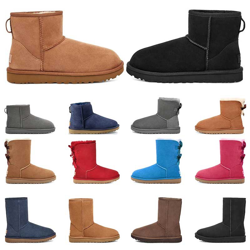 Designer Boots Womens Booties Classic Autralia Snow Boot Ankle Mini Short Bow Fur Winter Black Grey Chestnut Bowtie Autralian Luxurys women Fashions
Designer Boots Womens Booties Classic Autralia Snow Boot Ankle Mini Short Bow Fur Winter Black Grey Chestnut Bowtie Autralian Luxurys women Fashions