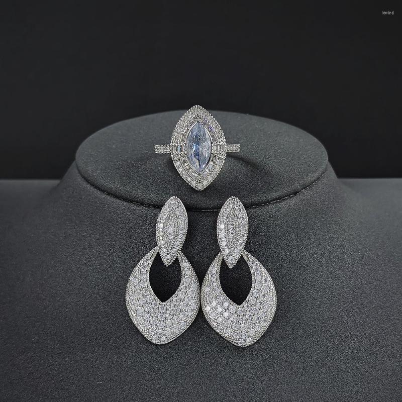Necklace Earrings Set 2pcs Pack 2022 Luxury Marquise Wedding Bridal For Women Lady Anniversary Gift Jewelry Drop J6957, Picture shown
Necklace Earrings Set 2pcs Pack 2022 Luxury Marquise Wedding Bridal For Women Lady Anniversary Gift Jewelry Drop J6957, Picture shown