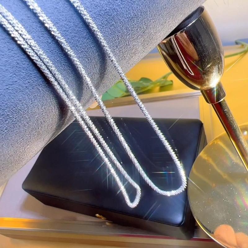 Chains Sparkling Star Clavicle Chain Necklace 925 Sterling Silver Plain Circle Bare
Chains Sparkling Star Clavicle Chain Necklace 925 Sterling Silver Plain Circle Bare