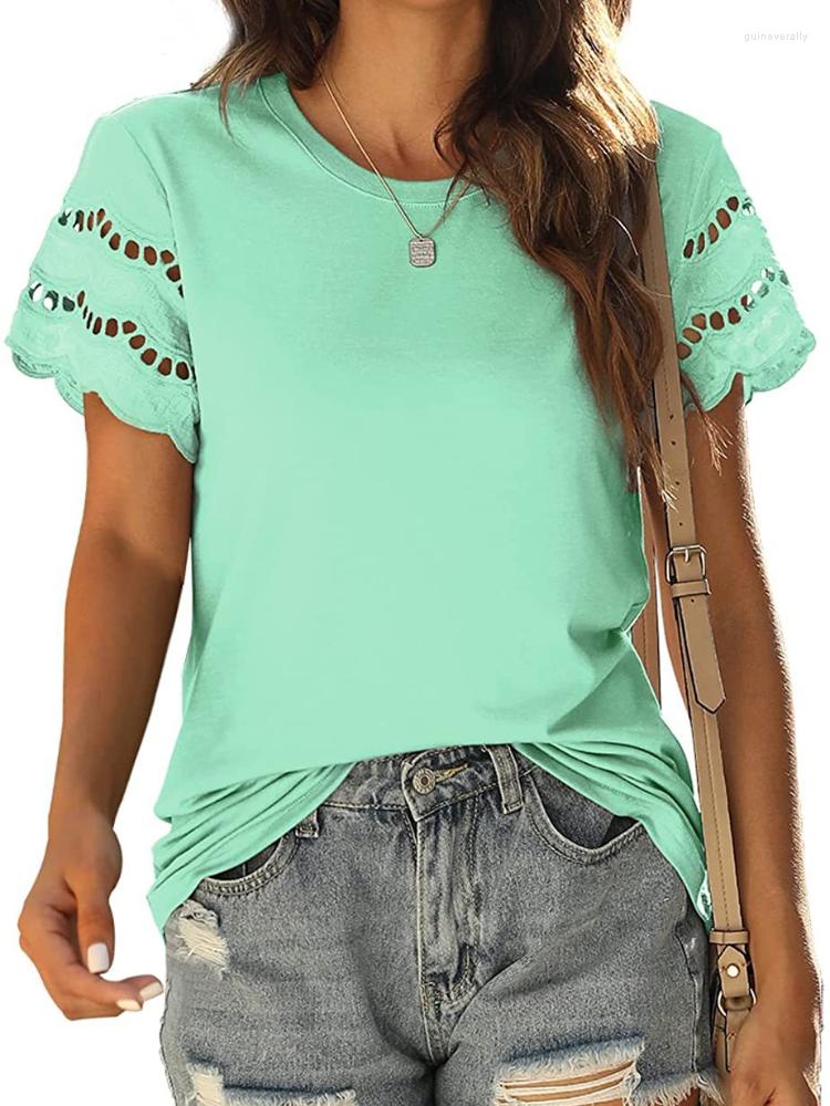 Women' T Shirts Lace Stitching Short-sleeved T-shirt Women Summer O Neck Top Ladies Solid Color Vintage Y2K Fashion Tees Shirt T-shirts, White
Women' T Shirts Lace Stitching Short-sleeved T-shirt Women Summer O Neck Top Ladies Solid Color Vintage Y2K Fashion Tees Shirt T-shirts, White