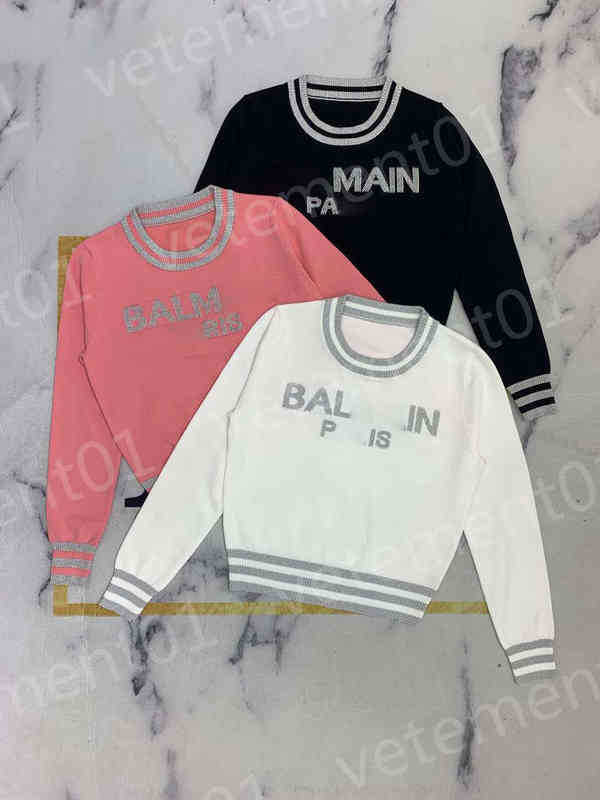 2022SS Womens Sweatshirt Brand LOGO Letter Pattern Embroidery Solid Color Sweater Fashion Slim Fit Comfortable Top Trend Luxury Sexy Designer Women Clothing
2022SS Womens Sweatshirt Brand LOGO Letter Pattern Embroidery Solid Color Sweater Fashion Slim Fit Comfortable Top Trend Luxury Sexy Designer Women Clothing