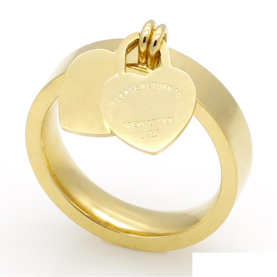 Band Rings Fashion Jewelry 316L Titanium Goldplated Heartshaped Rings T Letter Letters Double Heart Ring Female For Woman Drop Delive Dhd75
Band Rings Fashion Jewelry 316L Titanium Goldplated Heartshaped Rings T Letter Letters Double Heart Ring Female For Woman Drop Delive Dhd75