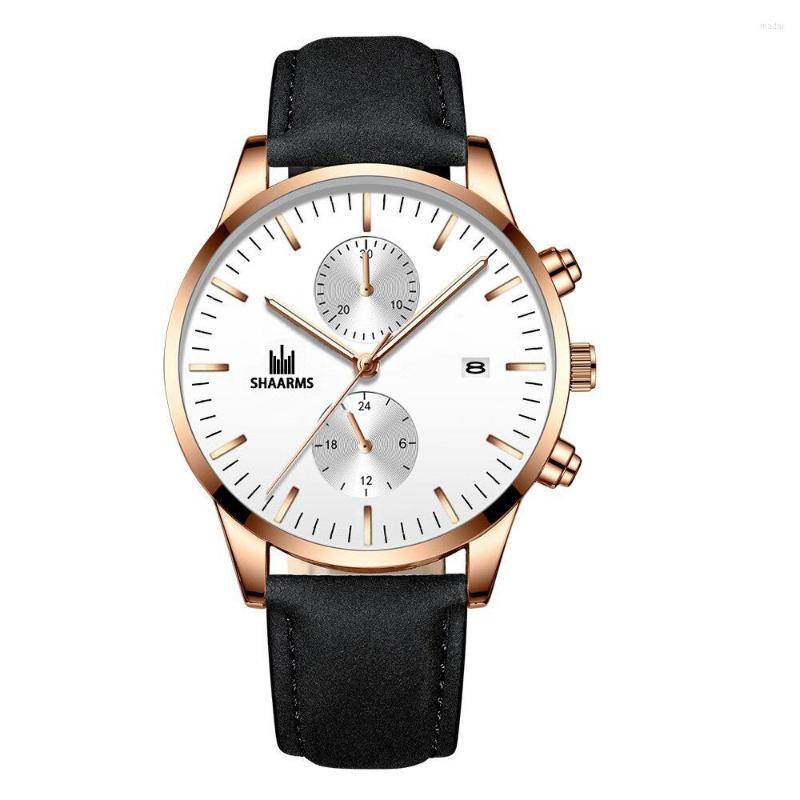 Wristwatches Luxury Watch Men Leather Wrist Man Clock Fashion Male Calendar Quartz Wristwatch Casual Sport Watches For Reloj
Wristwatches Luxury Watch Men Leather Wrist Man Clock Fashion Male Calendar Quartz Wristwatch Casual Sport Watches For Reloj