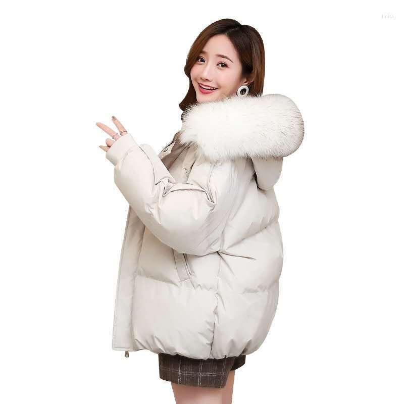 Women' Trench Coats Women Short Student Loose Korean Style Down Cotton Jacket2022 Winter Thick Bread Jacket Female Zipper Fur Collar A197, Black
Women' Trench Coats Women Short Student Loose Korean Style Down Cotton Jacket2022 Winter Thick Bread Jacket Female Zipper Fur Collar A197, Black