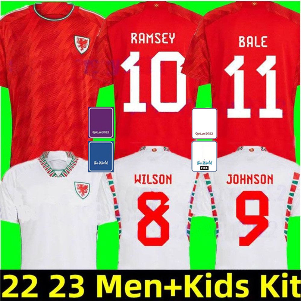 2022 Wales Soccer Jerseys BALE WILSON ALLEN RAMSEY world cup National Team JOHNSON AMPADU Moore Men 22 23 Home Away Football Shirt kids kit Uniforms fans version top
2022 Wales Soccer Jerseys BALE WILSON ALLEN RAMSEY world cup National Team JOHNSON AMPADU Moore Men 22 23 Home Away Football Shirt kids kit Uniforms fans version top