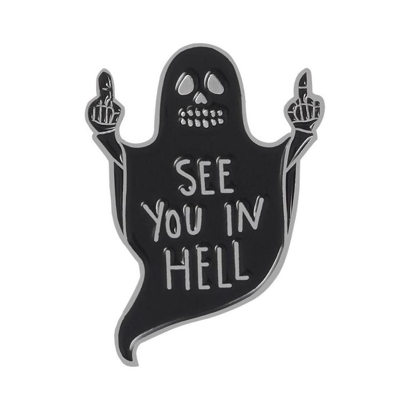 Pins Brooches Creative Black Ghost Naughty Gesture Brooches Personality English Alphabet See You In Hell Alloy Brooch Funny Denim S Dhj5L
Pins Brooches Creative Black Ghost Naughty Gesture Brooches Personality English Alphabet See You In Hell Alloy Brooch Funny Denim S Dhj5L