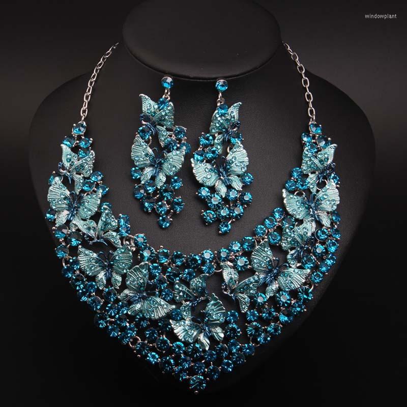Necklace Earrings Set XL126 High Quality Fashion Luxury Rhinestones Butterfly Women Wedding Jewelry, Picture shown
Necklace Earrings Set XL126 High Quality Fashion Luxury Rhinestones Butterfly Women Wedding Jewelry, Picture shown