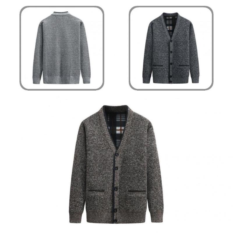 Men's Sweaters Slim Fit Handsome Solid Color Men Knitted Cardigan Skin-friendly Single-Breasted For Daily Wear, Dark gray
Men's Sweaters Slim Fit Handsome Solid Color Men Knitted Cardigan Skin-friendly Single-Breasted For Daily Wear, Dark gray