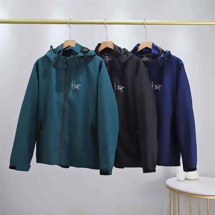 High quality ARCS new jackets men and women outdoor sports windproof waterproof wear-resistant hooded jacket teryx brand Motion current FJHX