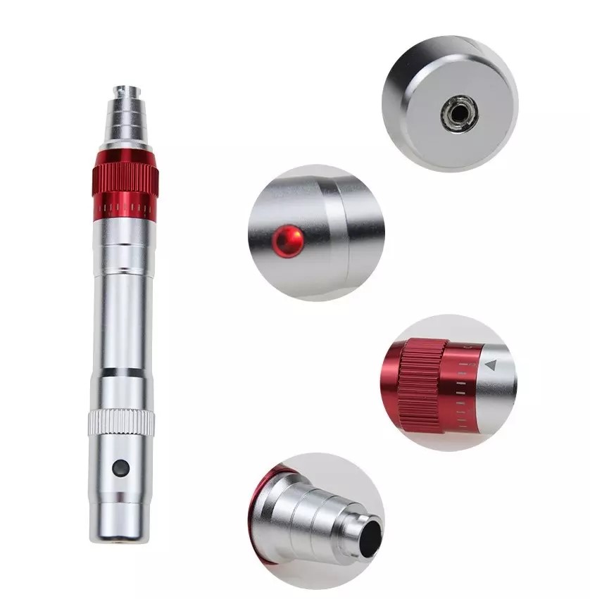 Electric Microneedling Derma Pen for Hair Loss - Lithium Cartridges, Stainless Steel - Home Beauty Solution (HK)
Electric Microneedling Derma Pen for Hair Loss - Lithium Cartridges, Stainless Steel - Home Beauty Solution (HK)